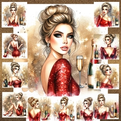 Red Party Dress