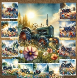 Vintage Tractor