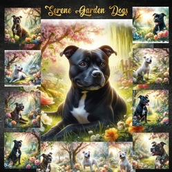 Serene Garden Dogs 2