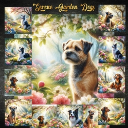 Serene Garden Dogs 7