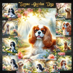 Serene Garden Dogs 8