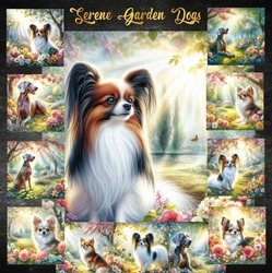 Serene Garden Dogs 10