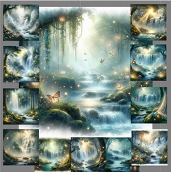 Enchanted Forest Waterfall