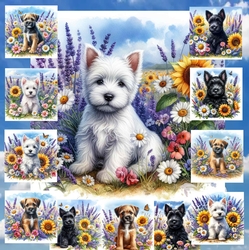 Many Flowers Pups 2