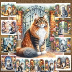 Secret Garden Gate Cats1