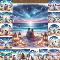 Beautiful Beach Couple
