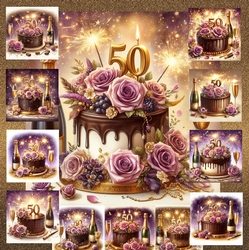 50th Birthday Cakes