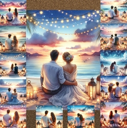 Lovely Beach Couple 
