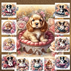 Velvet Rose Pups 10