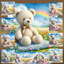 Rainbow Field Bear 