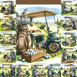 Golf And White Wine