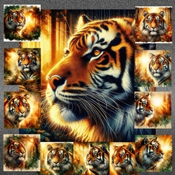 Watercolor Tiger