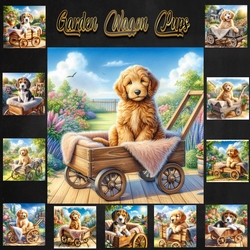 Garden Wagon Pups 5