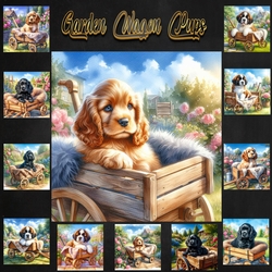 Garden Wagon Pups 10