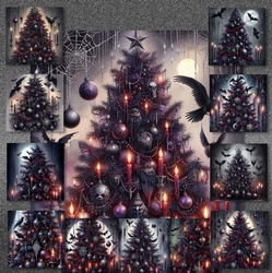 Gothic Christmas Trees