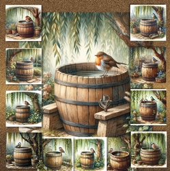 Garden Bird Bath 