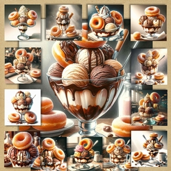 Ice-cream & Doughnuts 