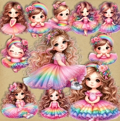 Cute Little Rainbow Tutu