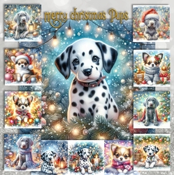Merry Christmas Pups 1