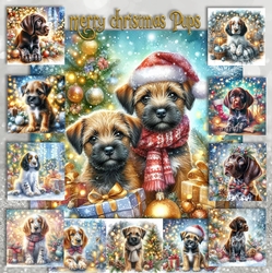 Merry Christmas Pups 2