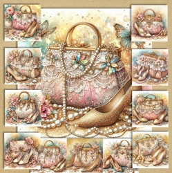 Shabby Chic Handbag & Shoes 1
