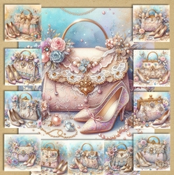 Shabby Chic Handbag & Shoes 2