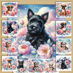 Dreamy Floral Pups 6