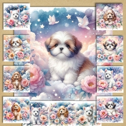 Dreamy Floral Pups 7