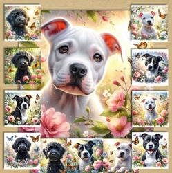Butterfly Garden Dogs 5
