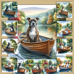 Row Boat Dogs 3