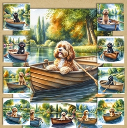 Row Boat Dogs 4