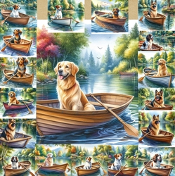 Row Boat Dogs 5