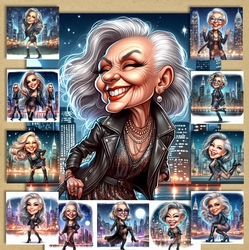 Senior Glam Rock Chick