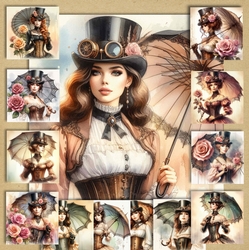 Steampunk Lady 