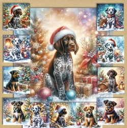 Merry Christmas Pups 2