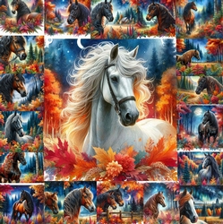 Autumn Forest Horse