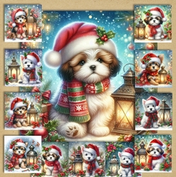 Christmas Lantern Pups 6