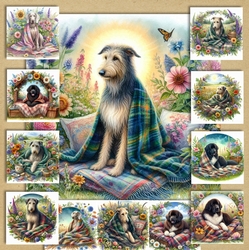 WildFlower Blanket Dogs 1