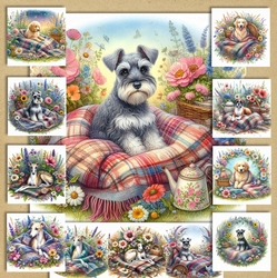 WildFlower Blanket Dogs 8