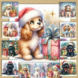 Sweet Christmas Pups 1