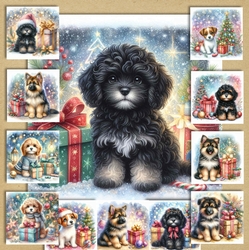 Sweet Christmas Pups 7