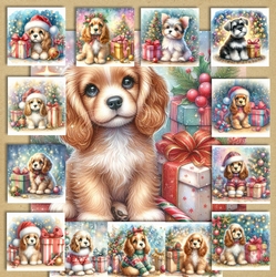 Sweet Christmas Pups 9