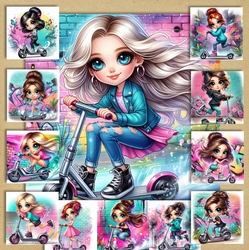 Urban Scooter Girls 1 CUSTOMER REQUEST