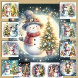 Christmas Snowmen 1