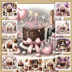 21st Birthday cakes 1