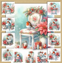 Christmas Robin Chair