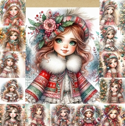 Christmas Lil Girls 1