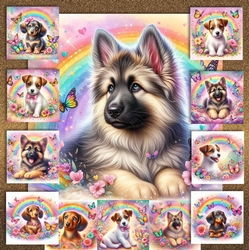 Butterfly Rainbow Pups 2