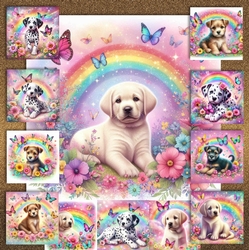 Butterfly Rainbow Pups 11
