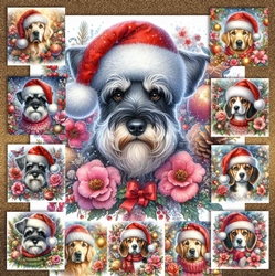 Christmas Decoration Dogs 6